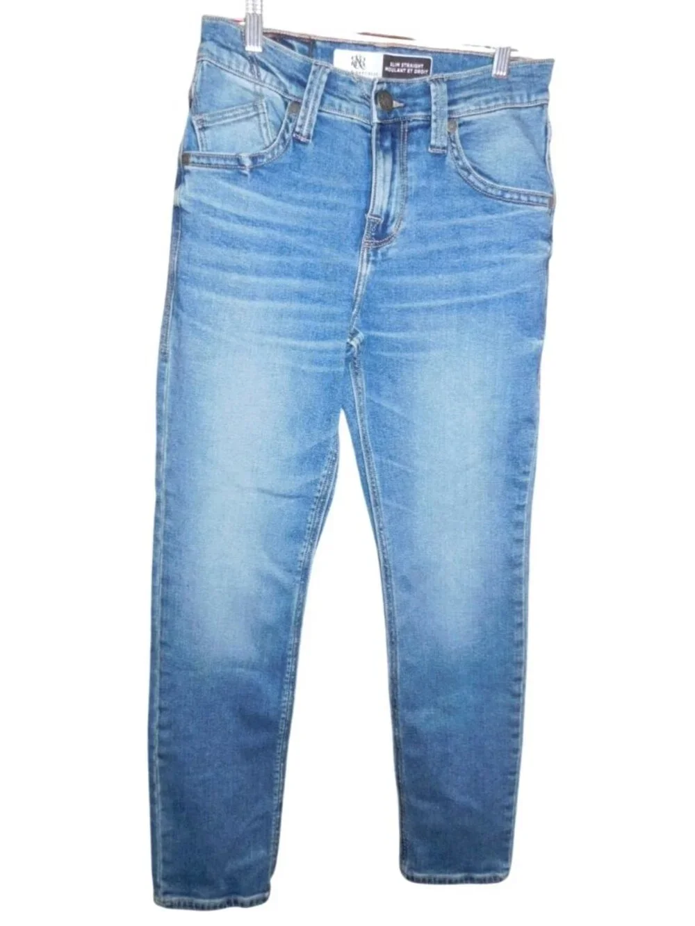 Rock & Republic Slim Straight Blue Denim Jeans 29x32 Mens Actual: 27